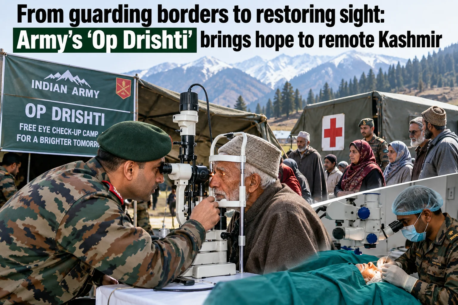 From guarding borders to restoring sight: Army’s ‘Op Drishti’ brings hope to remote Kashmir