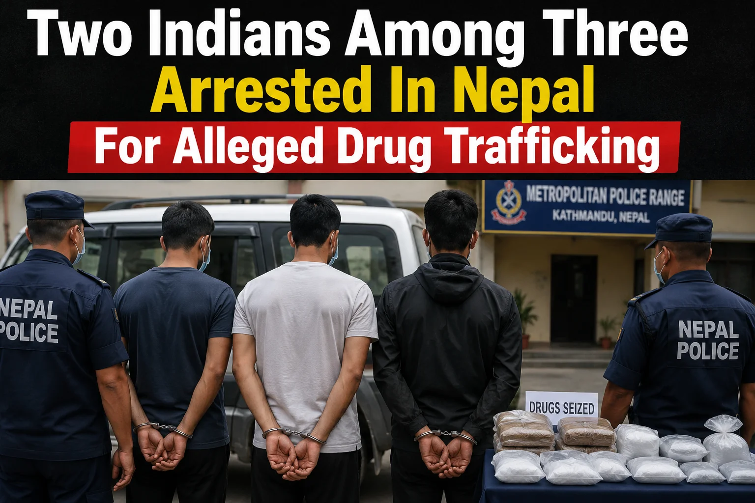 Two Indians Among Three Arrested In Nepal For Alleged Drug Trafficking