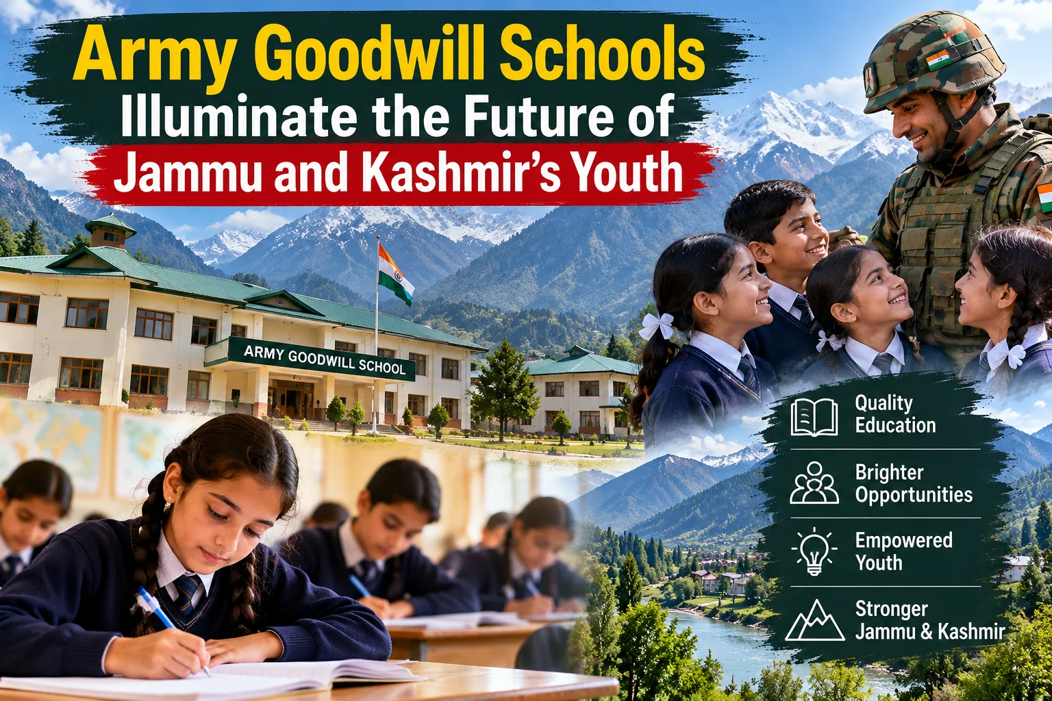 Army Goodwill Schools Illuminate the Future of Jammu and Kashmir’s Youth