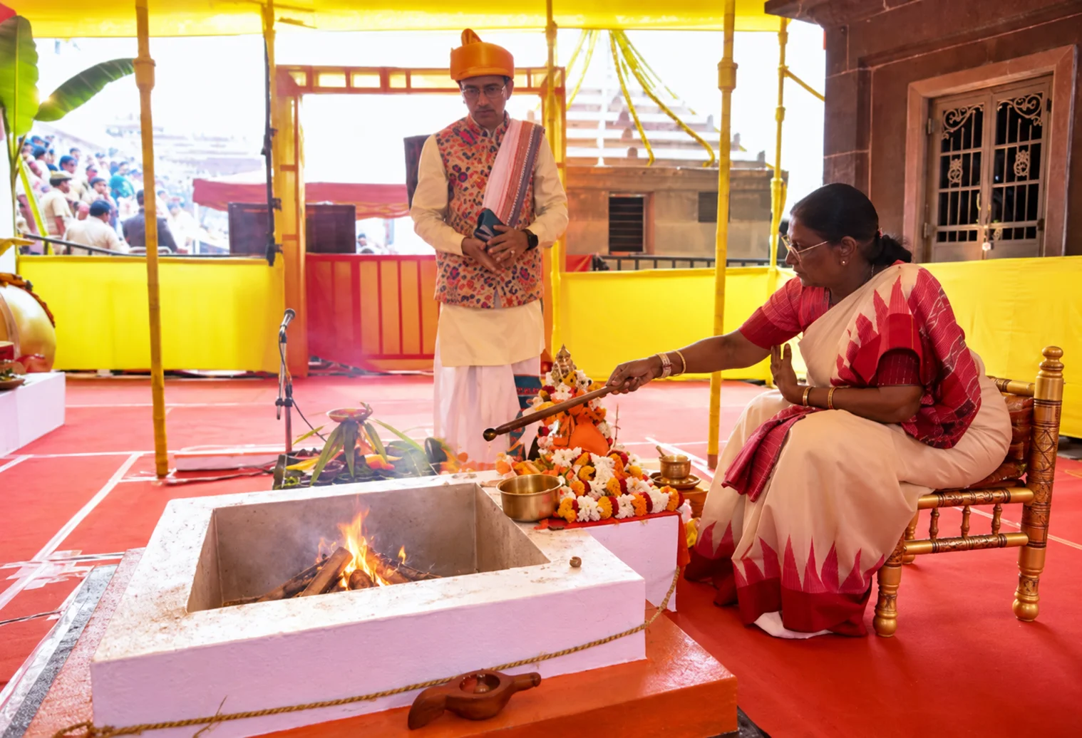 President Murmu hoists flag to mark start of Nashik-Trimbakeshwar Simhastha Kumbh Mela