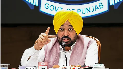 CM Mann accuses Centre of defaming Punjab over drugs, points to 3,000-kg chitta seizure at Gujarat port