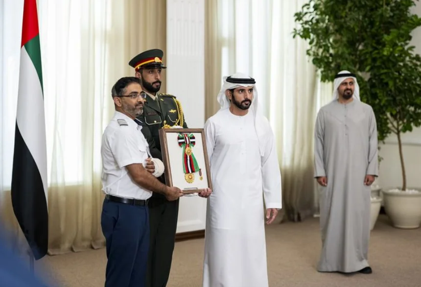 Indian Pilot Smit Machchhar, Flydubai Crew Honoured by UAE President for Bravery During Mid-Air Attack