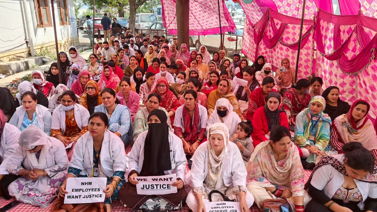 NHM Employees Observe Third Day of Strike, Extend Agitation by Further 72 Hours