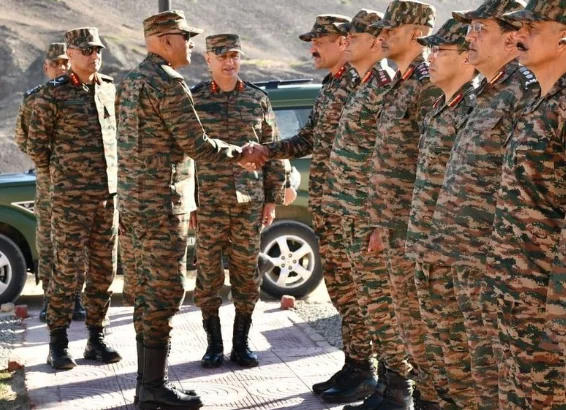 Army Commander Visits Ladakh Frontline, Reviews Operational Preparedness