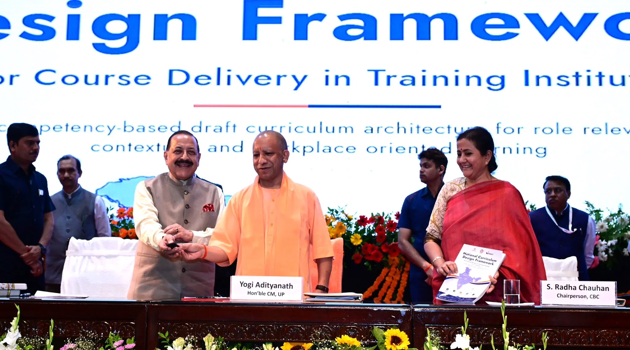 CM Yogi Adityanath joins Dr Jitendra Singh at Sadhana Shrinkhla Regional Workshop