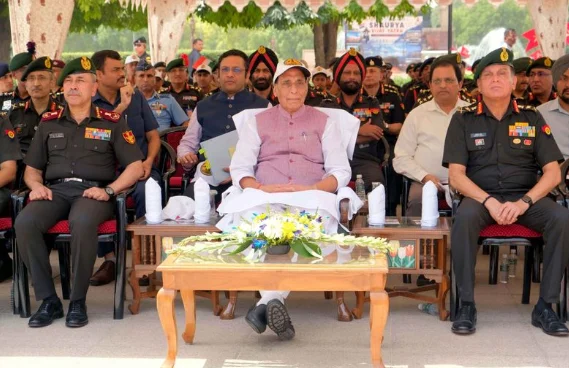 Kargil Victory Symbol Of India’s Resolve To Counter Any Threat With Full Might: Rajnath Singh