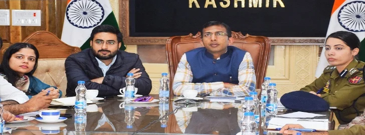 Div Com Kashmir reviews Preparations for J&K UT Foundation Day, Run for Unity on October 31
