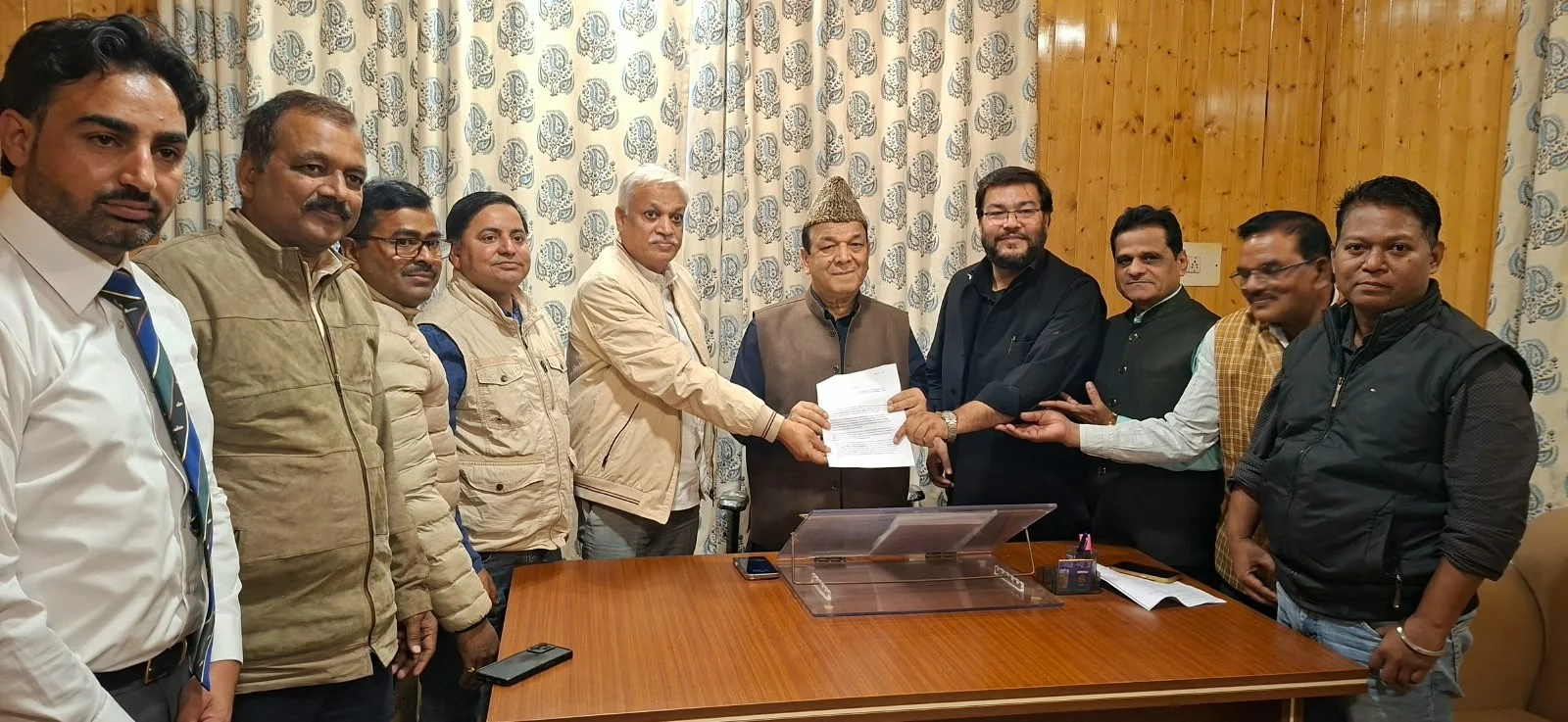 NACM delegation meets Speaker JKLA, seeks intervention for implementation of FRA-2006
