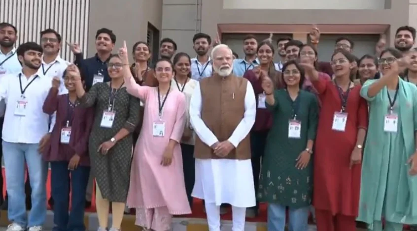 PM Modi Inaugurates Rs 325-Crore Bovine Breeding And Research Centre In Gujarat