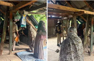 Baramulla Police Conducts Search Operations at Residential Houses of JKNOPs in Bagna Bijhama