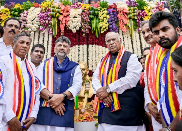 BJP-RSS responsible for Ram Temple ‘loot’: Cong chief Mallikarjun Kharge