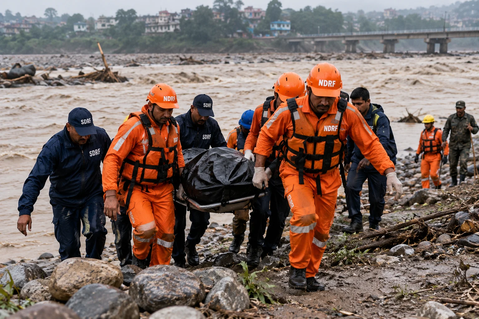 Body of Woman Swept Away by Floodwaters Recovered in Jammu After Three-Day Search