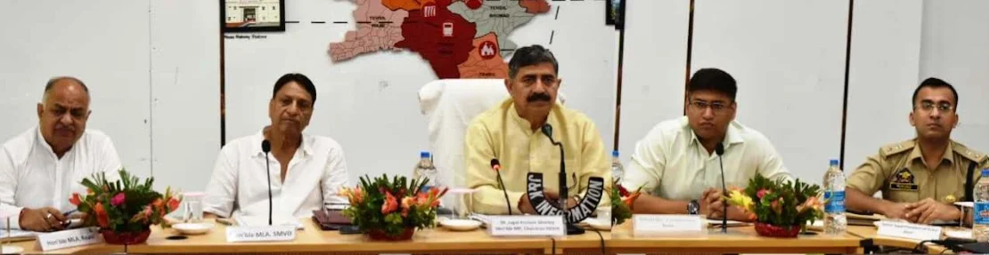 MP Jugal chairs DISHA meet; reviews CSS