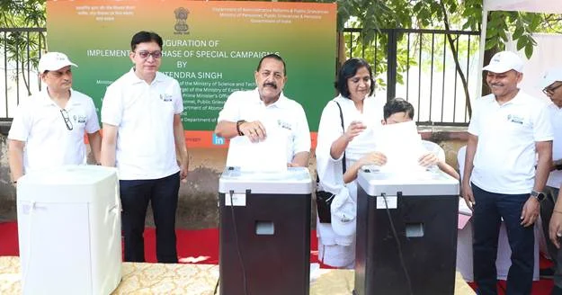 Rs 5,102.91 Cr Generated from E-Waste and Scrap Disposal; Over 1,049 Lakh Sq. Ft. Office Space Freed in 5 Years, says Dr Jitendra Singh