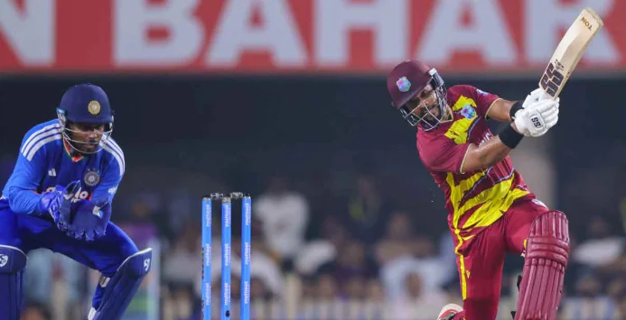 Shai Hope’s Century Powers West Indies to Six-Wicket Win Over India in 2nd T20I