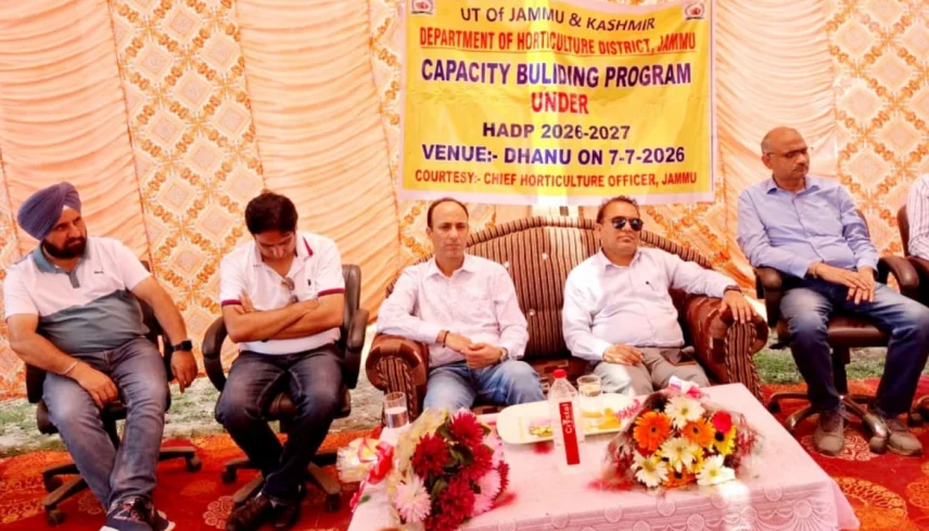 Horticulture Department organises awareness camp under HADP