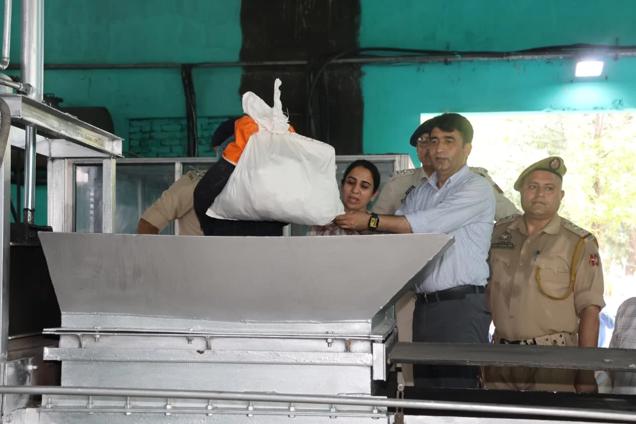 Drug Disposal Committee destroys contraband worth over Rs 150 Cr