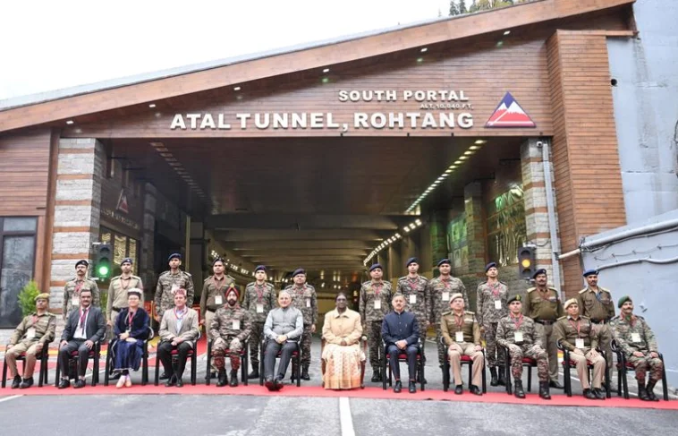 President Murmu Visits Historic Hadimba Temple, Atal Tunnel During Himachal Pradesh Trip