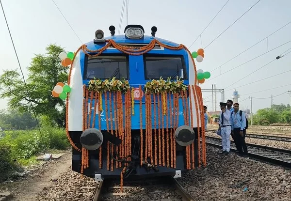 PM Modi Flags Off India’s First Hydrogen-Powered Train From Jind, Haryana