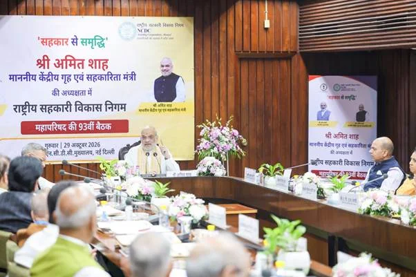 Amit Shah chairs 93rd Meeting of General Council of National Cooperative Development Corporation