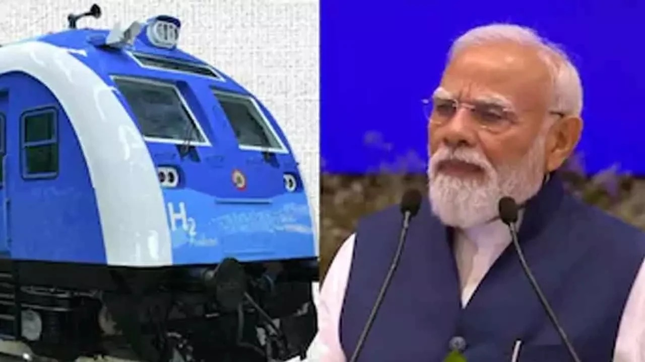 PM Modi to Launch India’s First Hydrogen-Fuelled Train on Friday