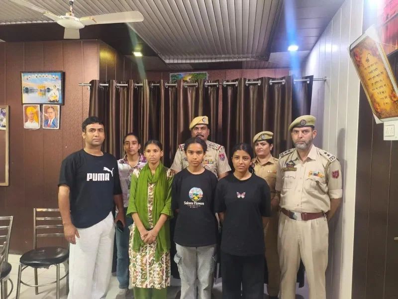 Srinagar Police Rescue Three Missing Minor Girls From Amritsar Within 72 Hours