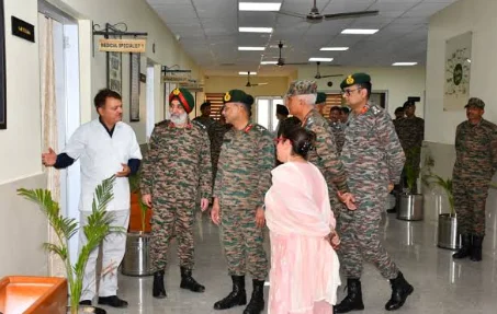 Northern army commander visits Medtech conclave in Jammu; briefed on modern healthcare