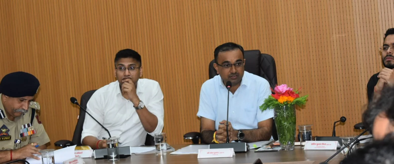 Div Com Ramesh Kumar reviews arrangements for Navratra Festival 2026 in Katra