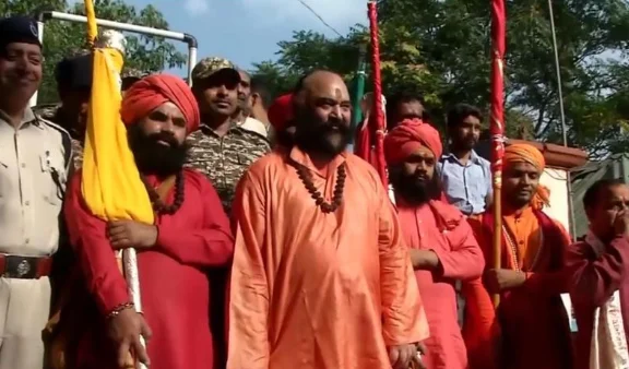 Chhari Mubarak Begins Journey From Srinagar To Amarnath Cave