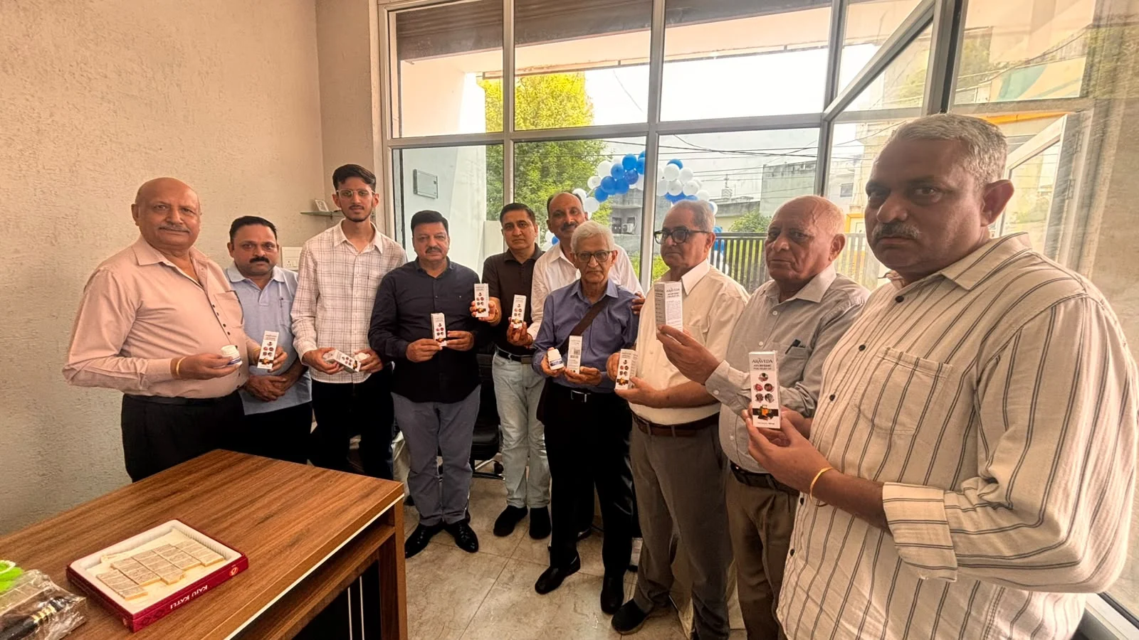 Arun Gupta president, CCI, inaugurates new Ayurvedic wellness brand