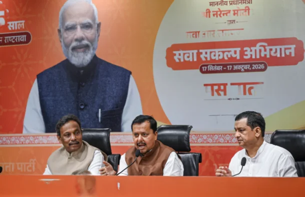 BJP to launch month-long campaign on Modi's birthday to mark his 25 years in public life