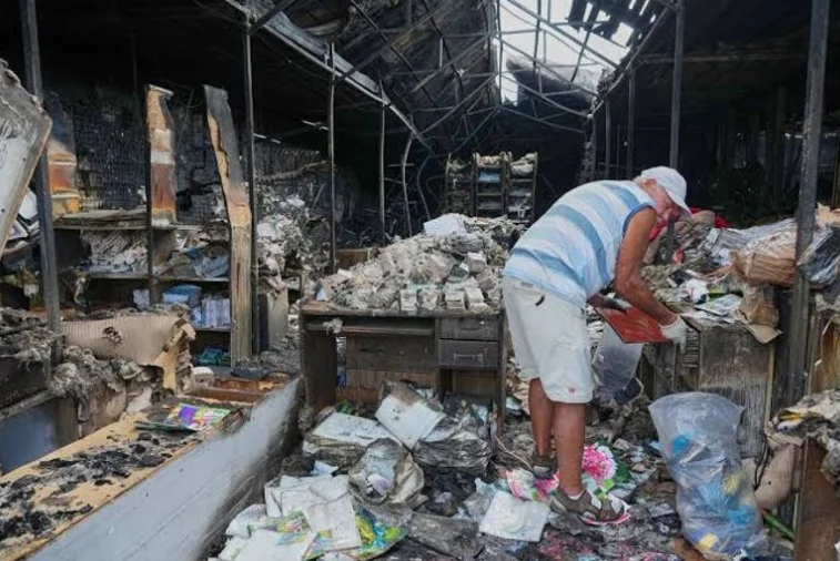 Russian Strikes Destroy Millions of Books, Putting Ukraine’s Publishing Industry Under Strain