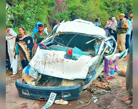 Six Killed, Three Injured As Vehicle Plunges Into Ditch In Poonch