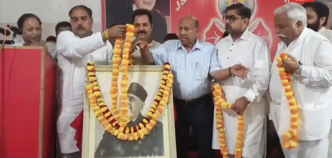 NC Pays Glowing Tributes to Sher-e-Kashmir Sheikh Mohd Abdullah on 44th Death Anniversary in Jammu