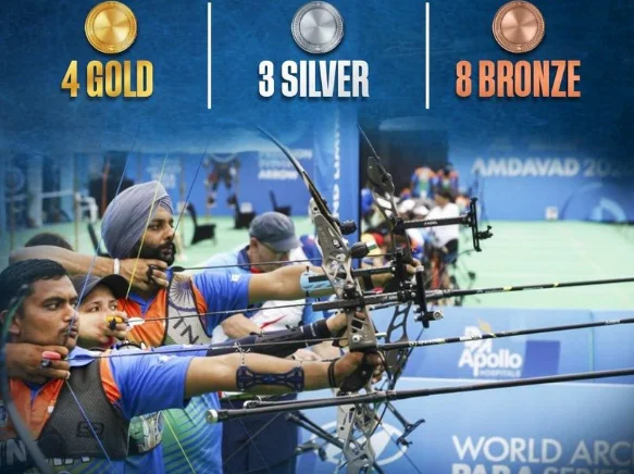 India finish with 15 medals, including four gold, at Para Archery World Series