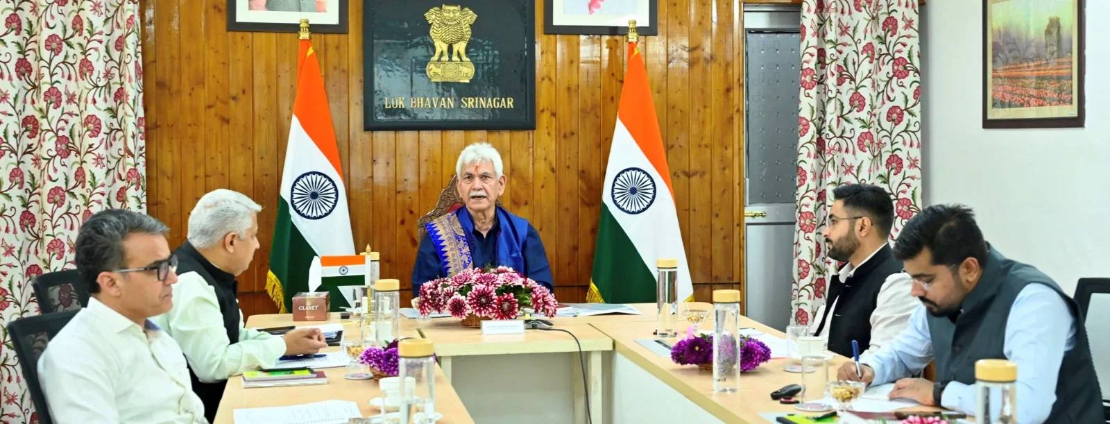 LG Manoj Sinha chairs Annual General Meeting of Indian Red Cross Society, J&K