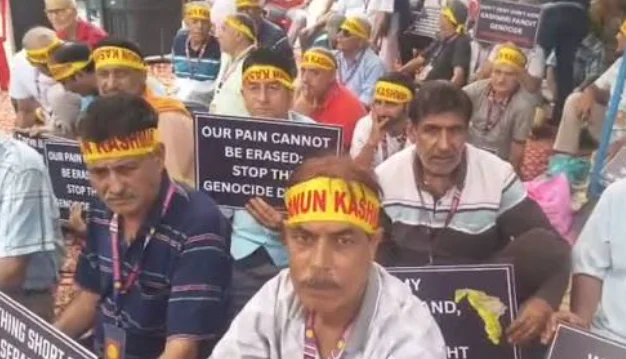 Panun Kashmir Launches Hunger Strike, Seeks Genocide Law and Separate Homeland