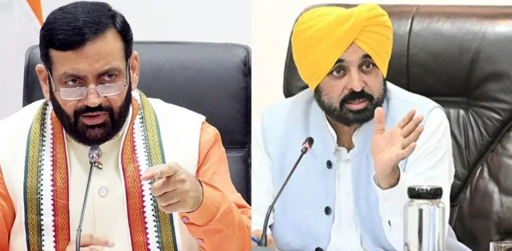 Punjab CM Mann Only Passing Time By Cracking Jokes: Haryana CM Saini