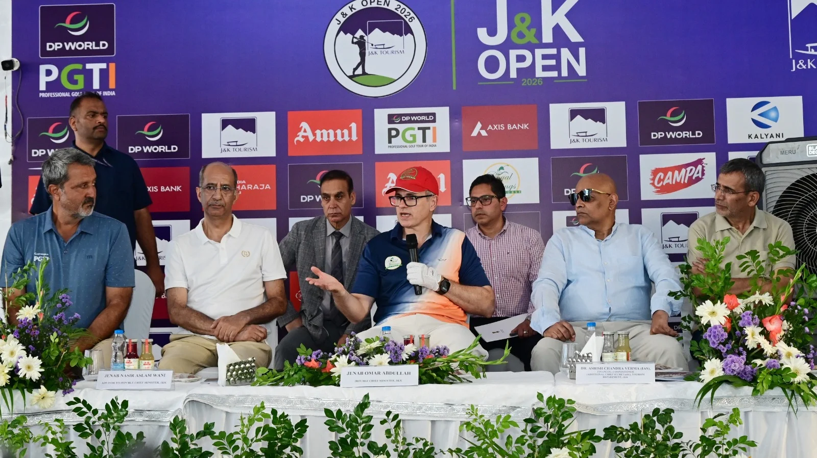 CM Omar launches PGTI Golf Tournament, vows to make J&K premier Golf tourism destination