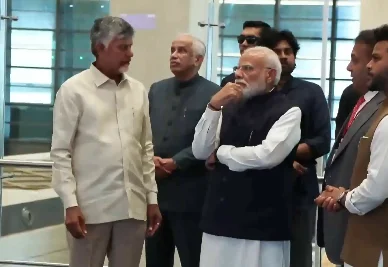 PM Modi Inaugurates ₹5,000-Crore Bhogapuram International Airport in Andhra Pradesh