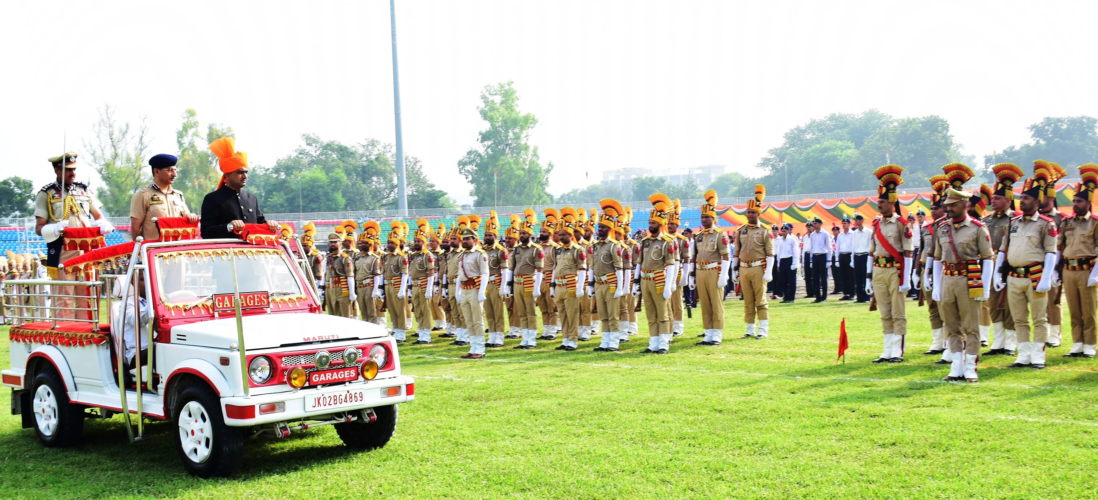 Full dress rehearsal held at MA Stadium; Div Com takes salute