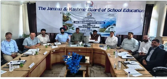 JKBOSE holds Consultative Meeting on Development of Vocational Courses