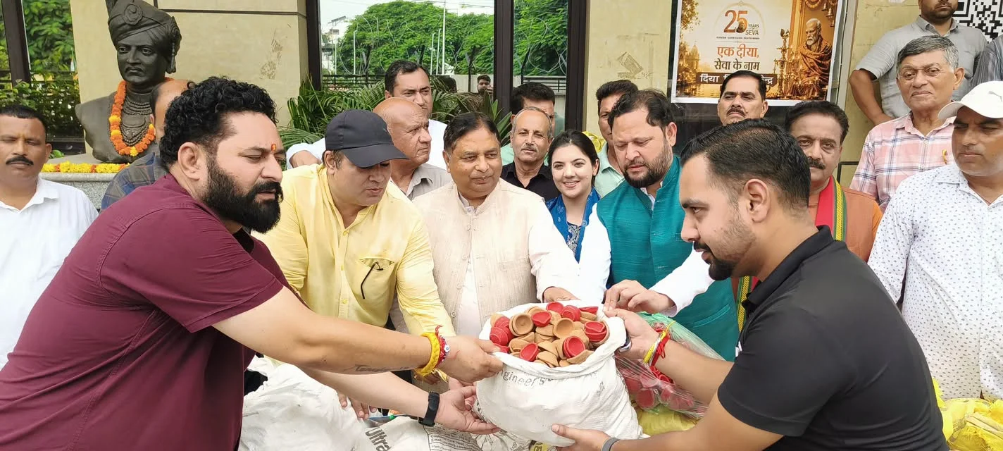 Every Diya reflects Jan Bhagidari and blessings for PM Modi: MP Sat Sharma