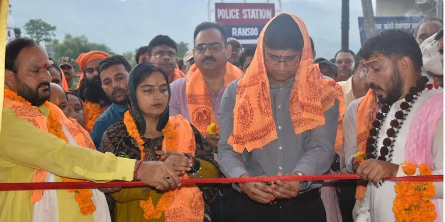 Shravan Mahotsav inaugurated at Shri Shiv Khori with fervour