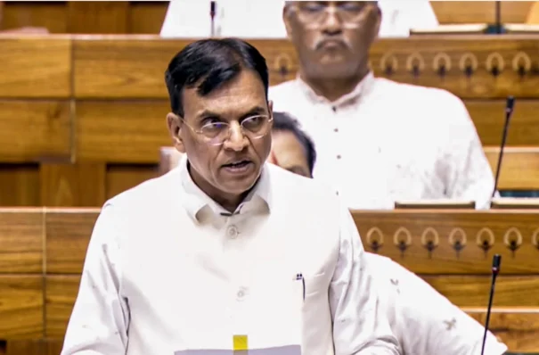 Mandaviya Outlines 2036 Olympic Vision, Job Creation Before NDA MPs