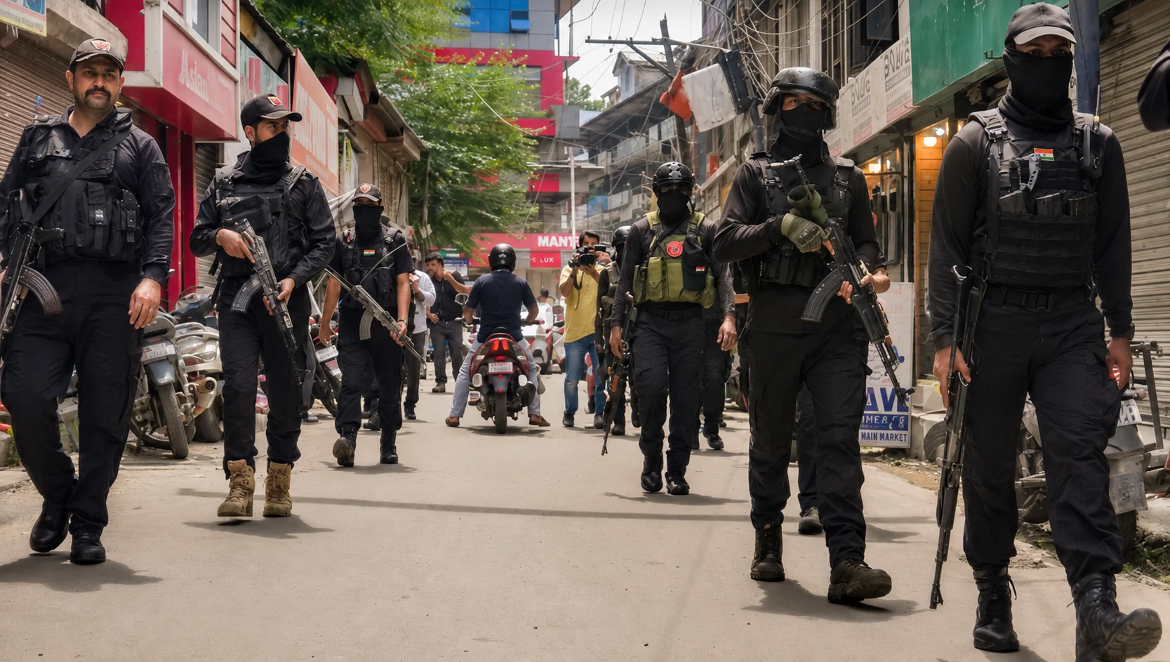 J&K Police Conducts Long-Range Patrol, Anti-Terror Drill In Samba