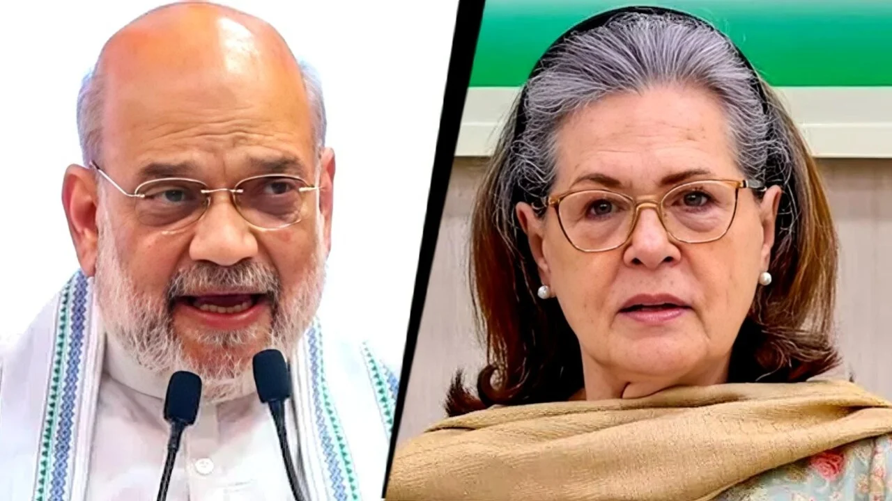 Vande Mataram row: Shah says Sonia Gandhi should apologise, Cong calls it diversionary tactic