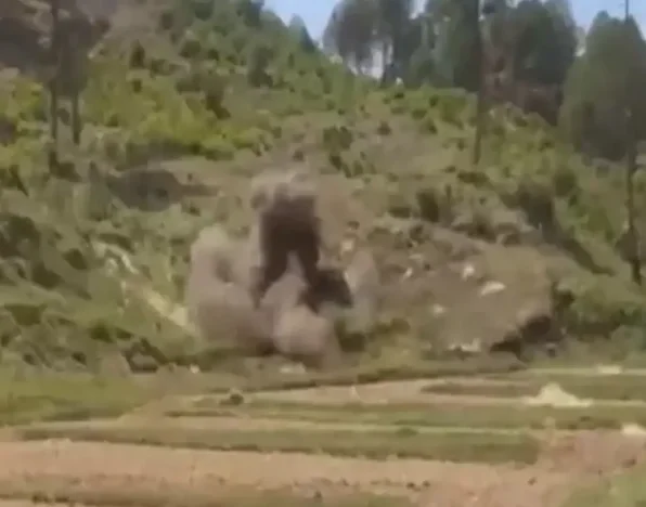 Mortar Shell Destroyed Along LoC in J-K’s Poonch