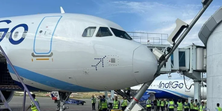 IndiGo Flight Hits Pole While Parking At Srinagar Airport, No Injuries