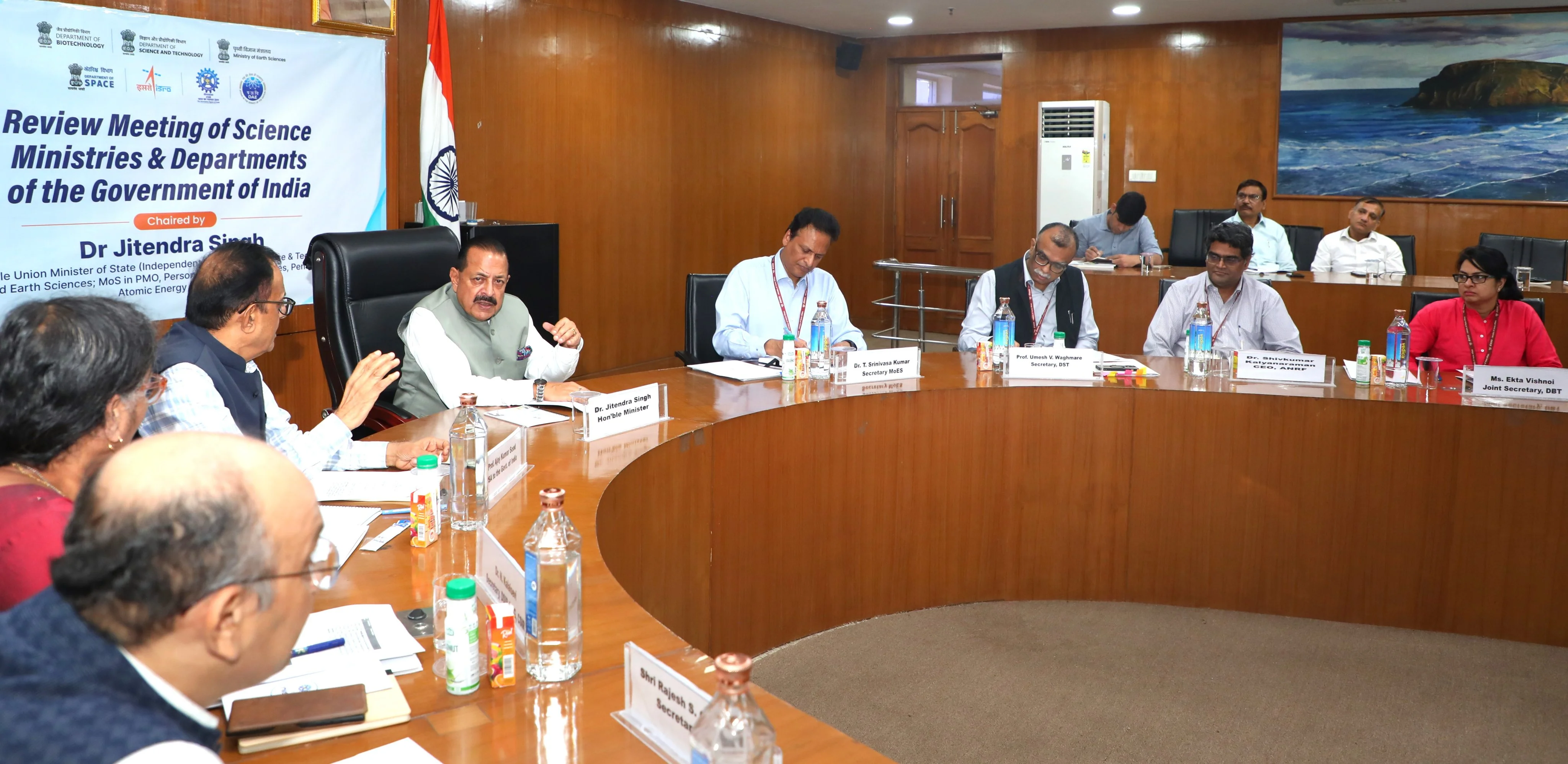 Dr Jitendra Singh Reviews Digital Library of Scientific Achievements, CSIR@85, ESTIC-2026 Preparations